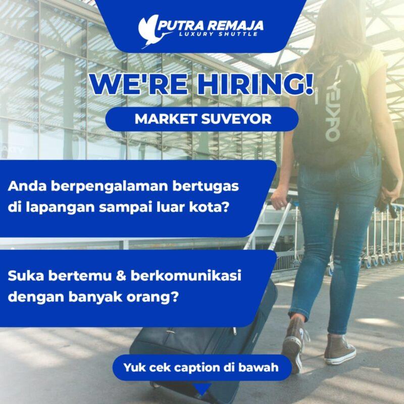 Lowongan Kerja Market Surveyor Di Putra Remaja Shuttle Putra Remaja Group Lokerjogja Id