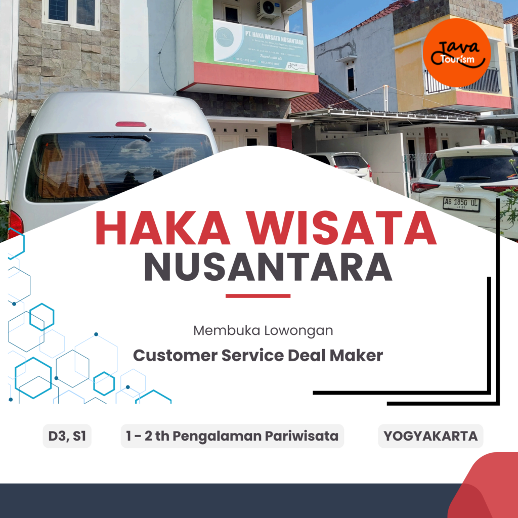 Lowongan Kerja Customer Service Deal Maker Di Java Tourism Lokerjogja Id