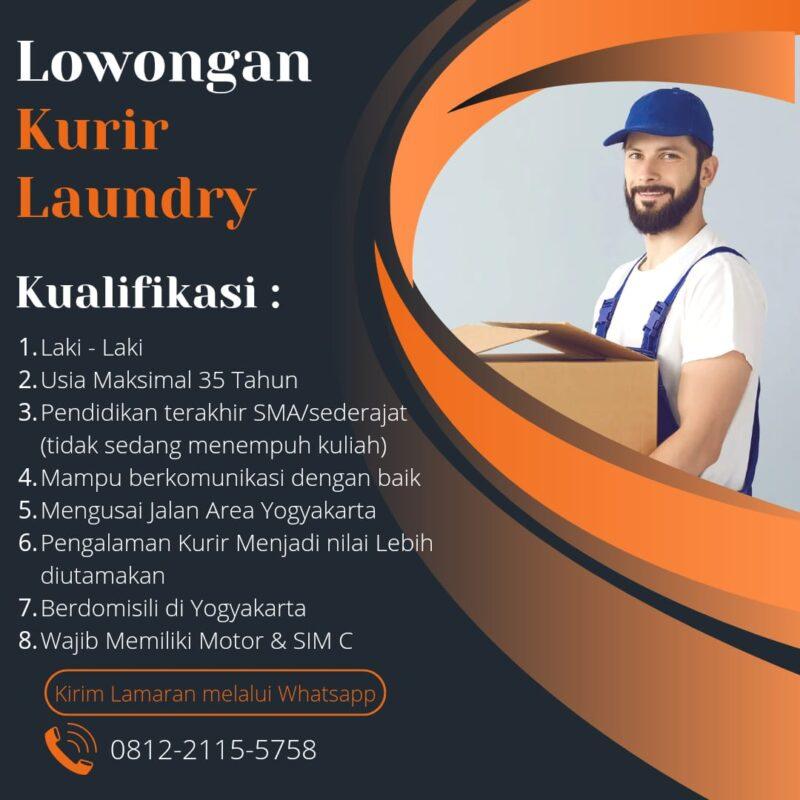 Lowongan Kerja Kurir Laundry Customer Service Di Mos Laundry